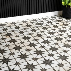 Плитка Ceramica Deseo Pav Star Black 45x45 см