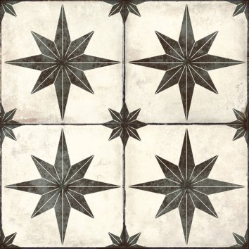 Плитка Ceramica Deseo Pav Star Black 45x45 см