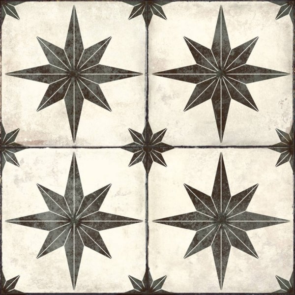 Плитка Ceramica Deseo Pav Star Black 45x45 см
