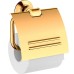 Тримач для туалетного паперу Axor Montreux 42036990 з кришкою, золото полірований