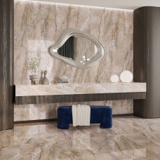 Керамограніт Інтеркерама Allure бежевий 12060 205 022/L 60х120 см