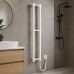 Рушникосушарка електрична Hygge Family Slim 3.164.045797.WM 1170х140 мм в комплекті з прихованим підключенням, білий матовий