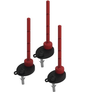 Комплект опор для сифонів Tece Drainprofile 674000 65-164 (95-194) мм для монтажу каналу