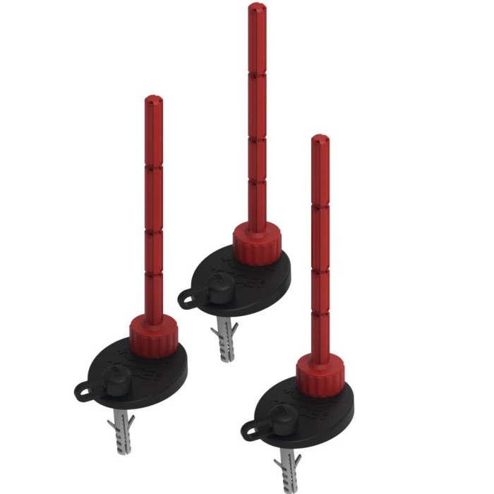 Комплект опор для сифонів Tece Drainprofile 674000 65-164 (95-194) мм для монтажу каналу