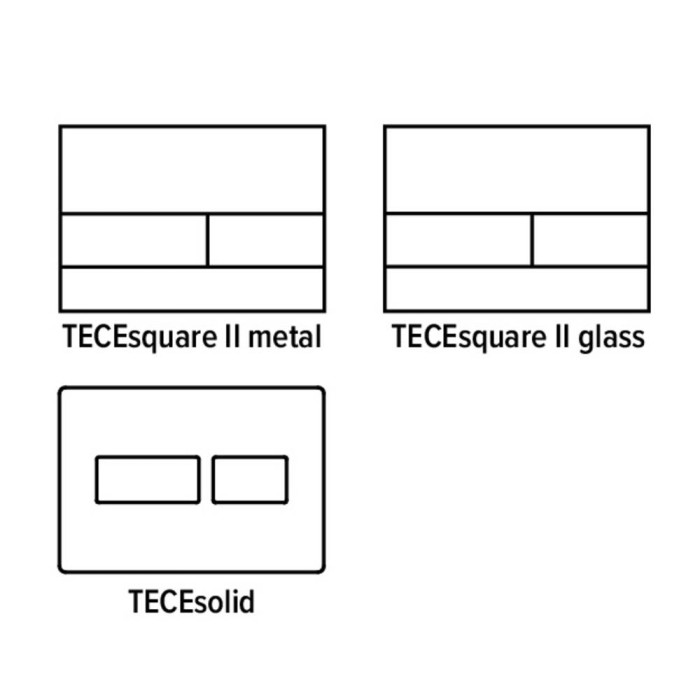 Лоток для гігієнічних таблеток ТЕСЕ II 9240952 (TECEsquare II metal, TECEsquare II glass і TECEsolid)