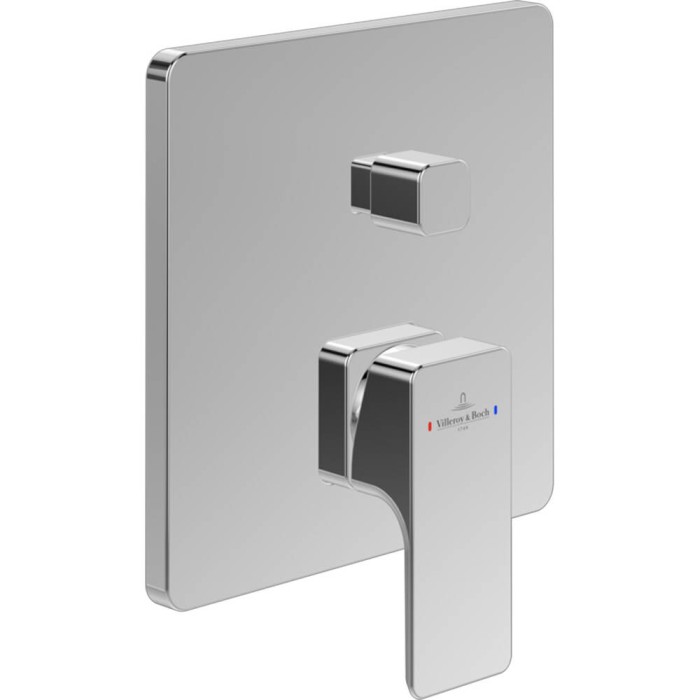Змішувач прихованого монтажу для ванни/душу Villeroy&Boch Subway 3.0 TVS11200300061 хром