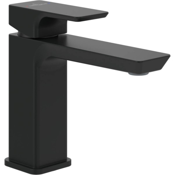 Змішувач для раковини Villeroy&Boch Subway 3.0 TVW112003000K5 чорний матовий