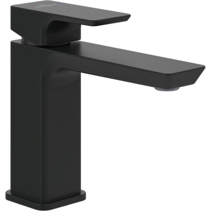 Змішувач для раковини Villeroy&Boch Subway 3.0 TVW112003000K5 чорний матовий