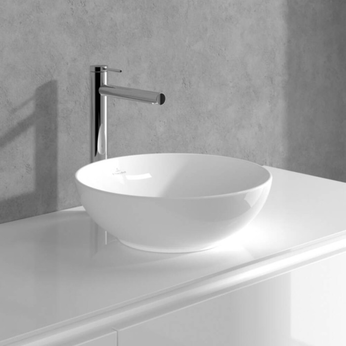 Змішувач для раковини Villeroy&Boch Loop&Friends TVW10610615361 високий, хром Змішувач для раковини Villeroy&Boch Loop&Friends TVW10610615361 високий, хром