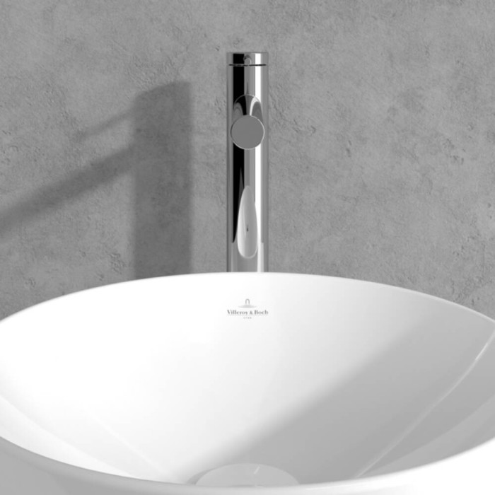 Змішувач для раковини Villeroy&Boch Loop&Friends TVW10610615361 високий, хром Змішувач для раковини Villeroy&Boch Loop&Friends TVW10610615361 високий, хром