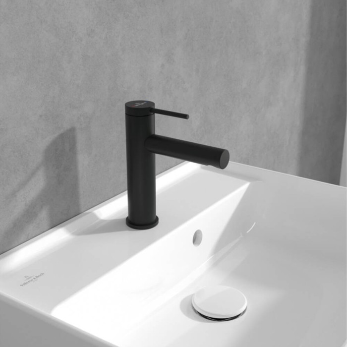 Змішувач для раковини Villeroy&Boch Loop&Friends TVW106103153K5 чорний матовий Змішувач для раковини Villeroy&Boch Loop&Friends TVW106103153K5 чорний матовий