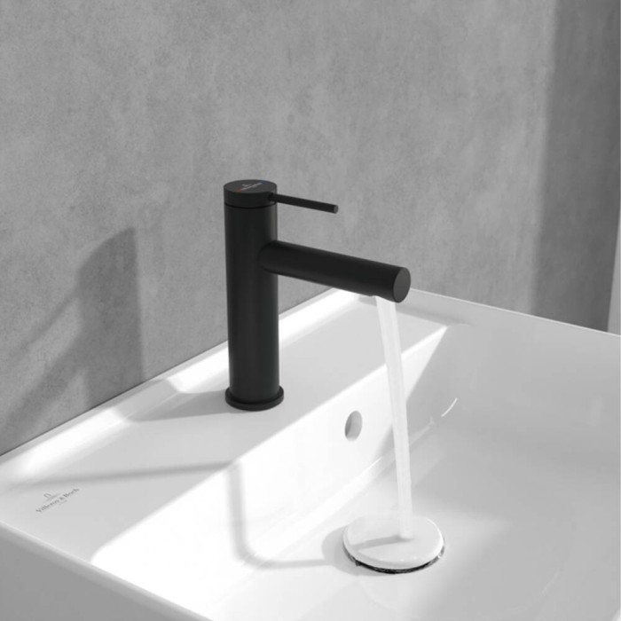 Змішувач для раковини Villeroy&Boch Loop&Friends TVW106103153K5 чорний матовий Змішувач для раковини Villeroy&Boch Loop&Friends TVW106103153K5 чорний матовий
