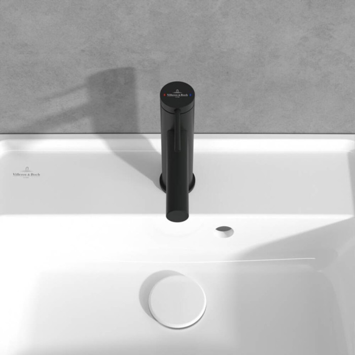 Змішувач для раковини Villeroy&Boch Loop&Friends TVW106103153K5 чорний матовий Змішувач для раковини Villeroy&Boch Loop&Friends TVW106103153K5 чорний матовий