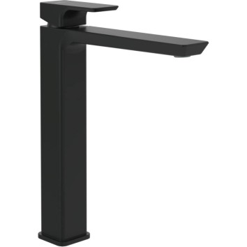 Змішувач для раковини Villeroy&Boch Subway 3.0 TVW112004000K5 високий, чорний матовий