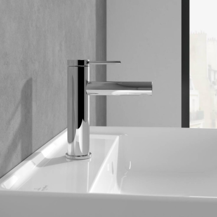 Змішувач для раковини Villeroy&Boch Loop&Friends TVW10610315361 хром Змішувач для раковини Villeroy&Boch Loop&Friends TVW10610315361 хром