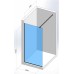 Душове огородження Walk-In Devit Style New DSN90200B 90x200 см, чорний мат