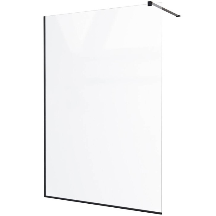 Душове огородження Walk-In Devit Style New DSN90200B 90x200 см, чорний мат