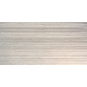 Керамограніт Italgraniti I Travertini TR01BAR Bianco Vein Cut Ribbed Sq. 60x120 см