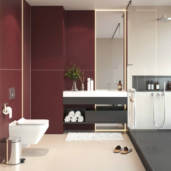 Керамограніт Almera Ceramica-2 Elite Red Wine Matt 60x120 см