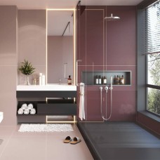 Керамограніт Almera Ceramica-2 Elite Red Wine Matt 60x120 см