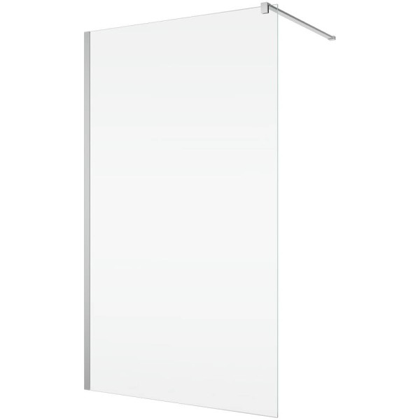 Душова стінка Ronal Easy Walk-in STR4PA61005007 100х200 см профіль хром, скло прозоре