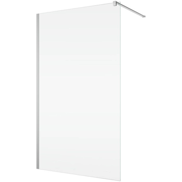 Душова стінка Ronal Easy Walk-in STR4PA61005007 100х200 см профіль хром, скло прозоре