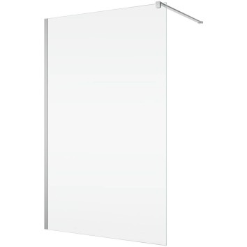 Душова стінка Ronal Easy Walk-in STR4PA61205007 120х200 см профіль хром, скло прозоре