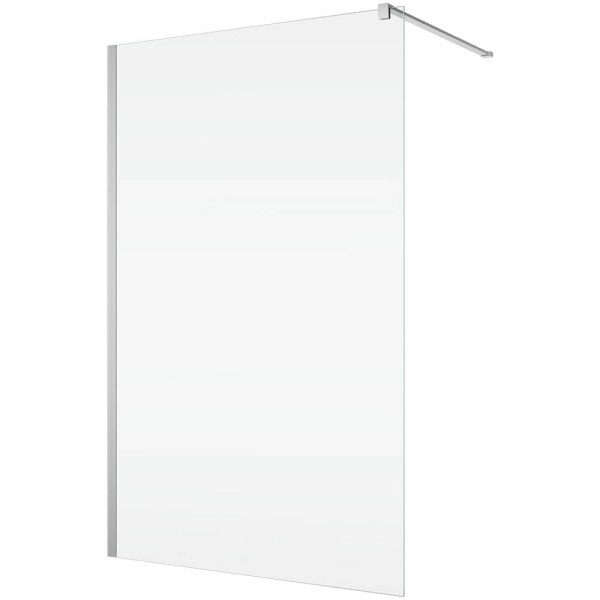 Душова стінка Ronal Easy Walk-in STR4PA61205007 120х200 см профіль хром, скло прозоре