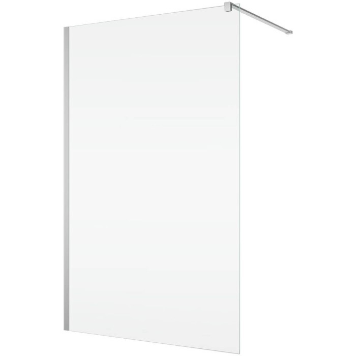 Душова стінка Ronal Easy Walk-in STR4PA61205007 120х200 см профіль хром, скло прозоре