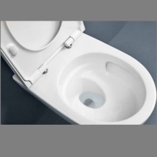 Унітаз підвісний Geberit iCon 503.045.00.1 TurboFlush, з кришкою дюропласт, білий глянець