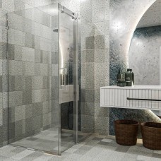Душова кабіна Devit Art 3.0 SE2340 прямокутна, розсувна, 120х80 см, без піддона, скло прозоре, профіль хром