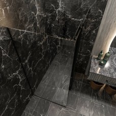 Душова кабіна Devit Art 3.0 SE2340B прямокутна, розсувна, 120х80 см, без піддона, скло прозоре, профіль чорний матовий