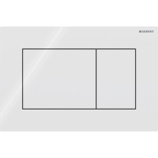 Клавіша змиву Geberit Sigma01 square 115.660.11.1 білий глянець