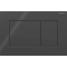 Клавіша змиву Geberit Sigma01 square 115.660.DW.1 чорний глянець
