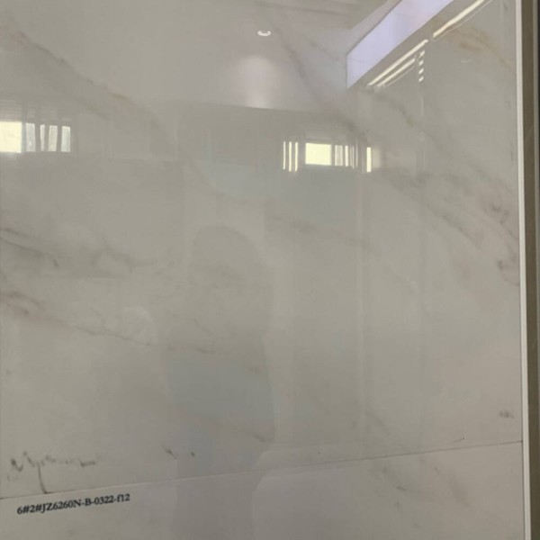 Керамограніт Megagres SH6120398QGB Marbol Bianco *** 60x120 см