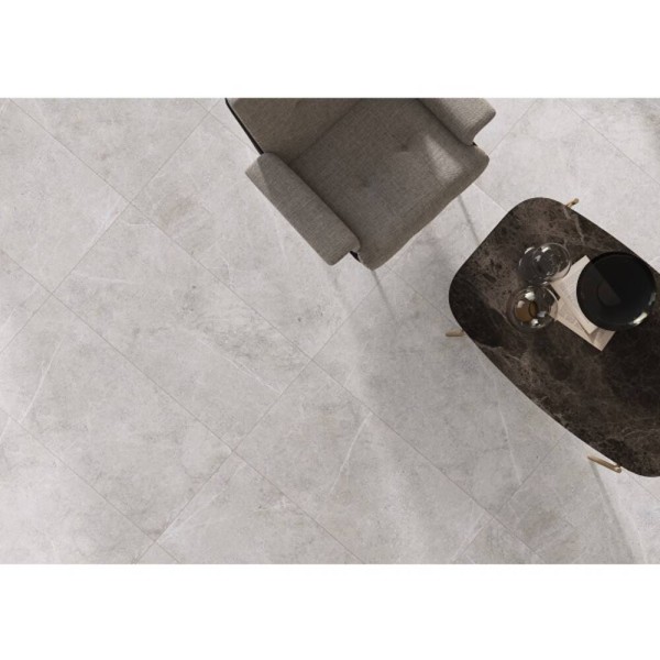 Керамограніт Ceramika Gres Gres Viper White Rect 59,7х59,7 см