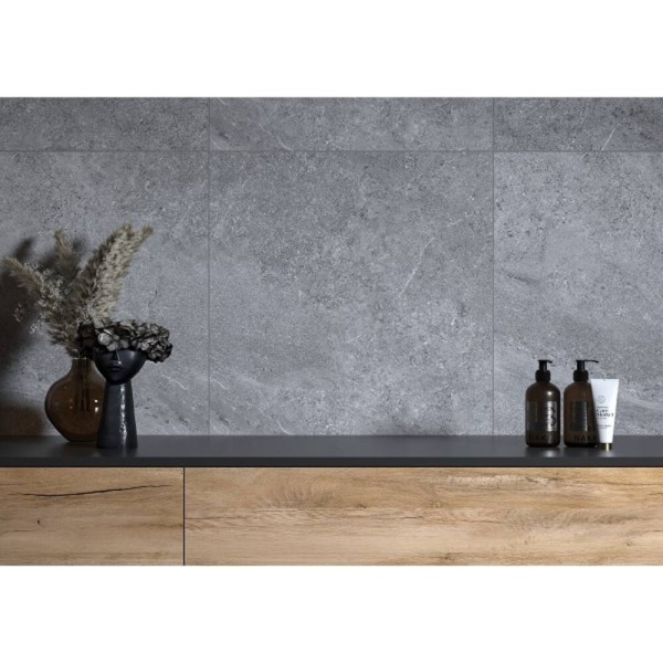 Керамограніт Ceramika Gres Gres Robstone Grey Rect 59,7х59,7 см