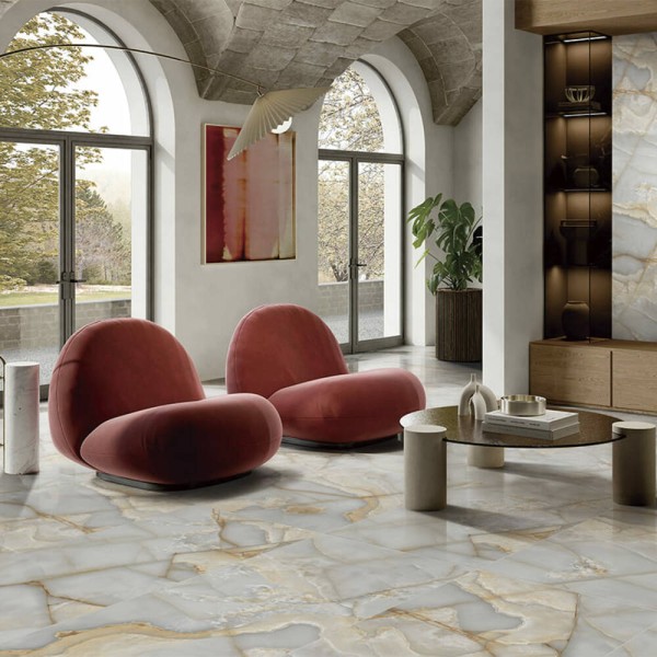 Керамограніт Almera Ceramica-2 Onyx Golden *** 60x120 см