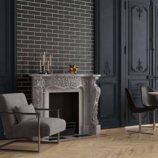 Керамограніт Golden Tile The Strand Чорний 08С010 6х25 см