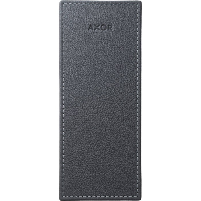 Накладка для змішувача Axor MyEdition 47916000 200 мм сіра шкіра