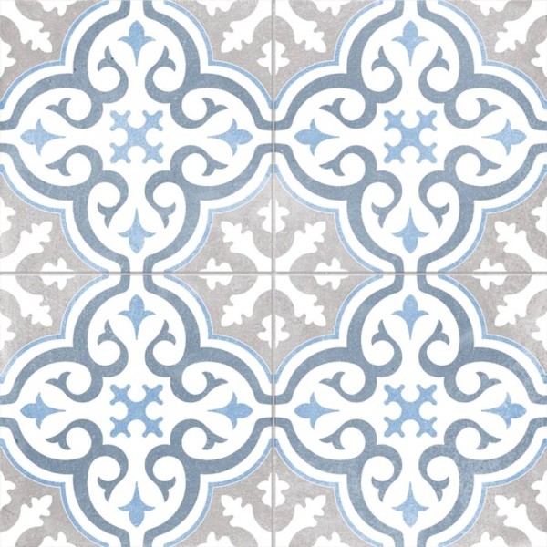 Плитка Ceramica Deseo G Canterbury Blue Mat Pri. 45x45 см