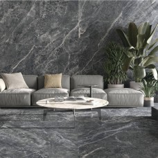Керамограніт Baldocer Electra Black Natural Rect 120x120 см