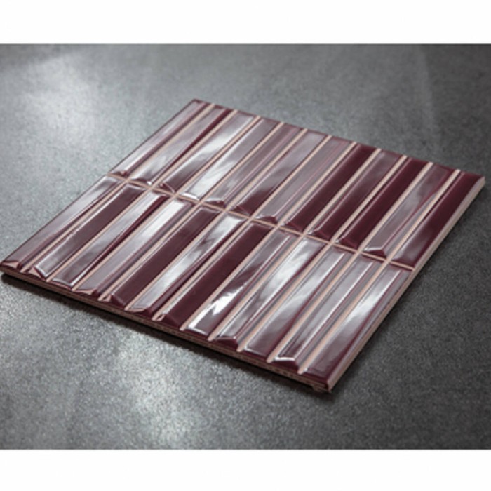 Плитка Monopole Ceramica Melody Bordeaux Brillo 20x20 см Плитка Monopole Ceramica Melody Bordeaux Brillo 20x20 см