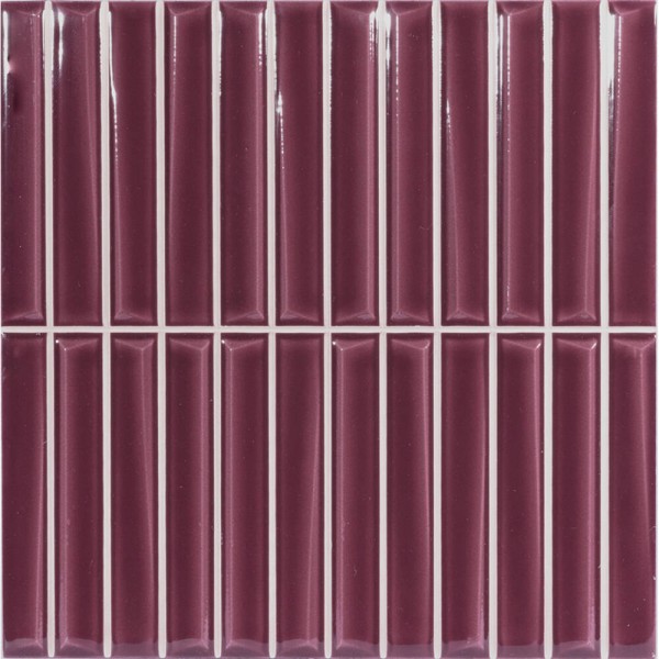 Плитка Monopole Ceramica Melody Bordeaux Brillo 20x20 см