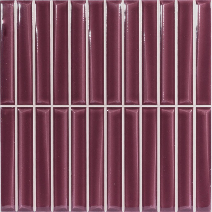 Плитка Monopole Ceramica Melody Bordeaux Brillo 20x20 см