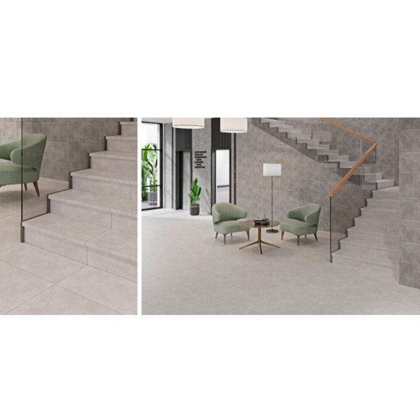 Сходинка Cersanit Gptu 603 Light Grey Steptread Kapinos 31,8x59,8 см