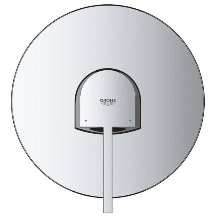 Змішувач прихованого монтажу для душу Grohe Plus 24059003 хром Змішувач прихованого монтажу для душу Grohe Plus 24059003 хром