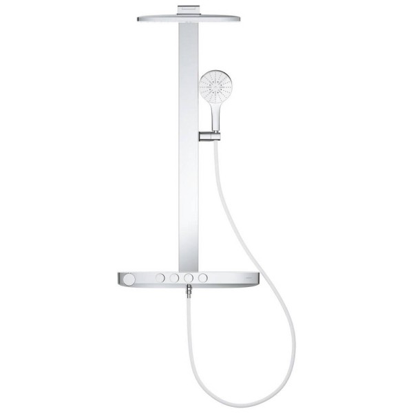 Душова система Grohe Rainshower Aqua Pure 1009620000 з термостатом, хром