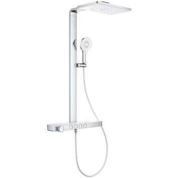 Душова система Grohe Rainshower Aqua Pure 1009620000 з термостатом, хром
