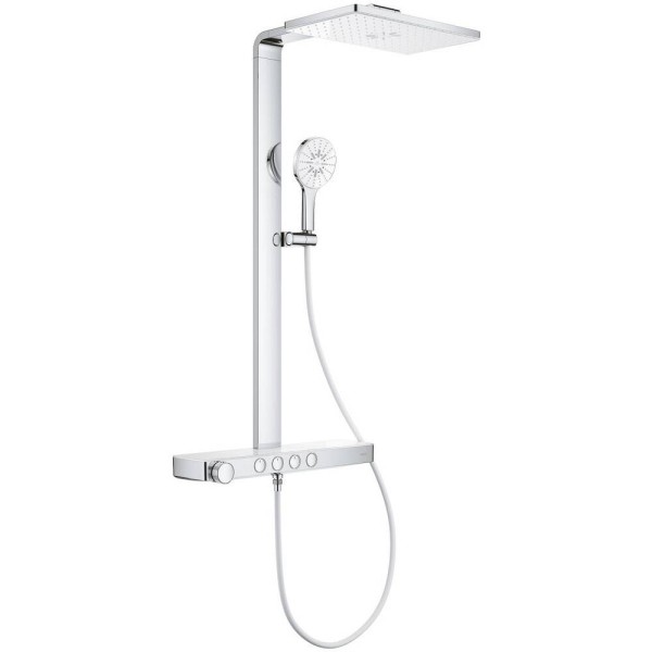 Душова система Grohe Rainshower Aqua Pure 1009620000 з термостатом, хром